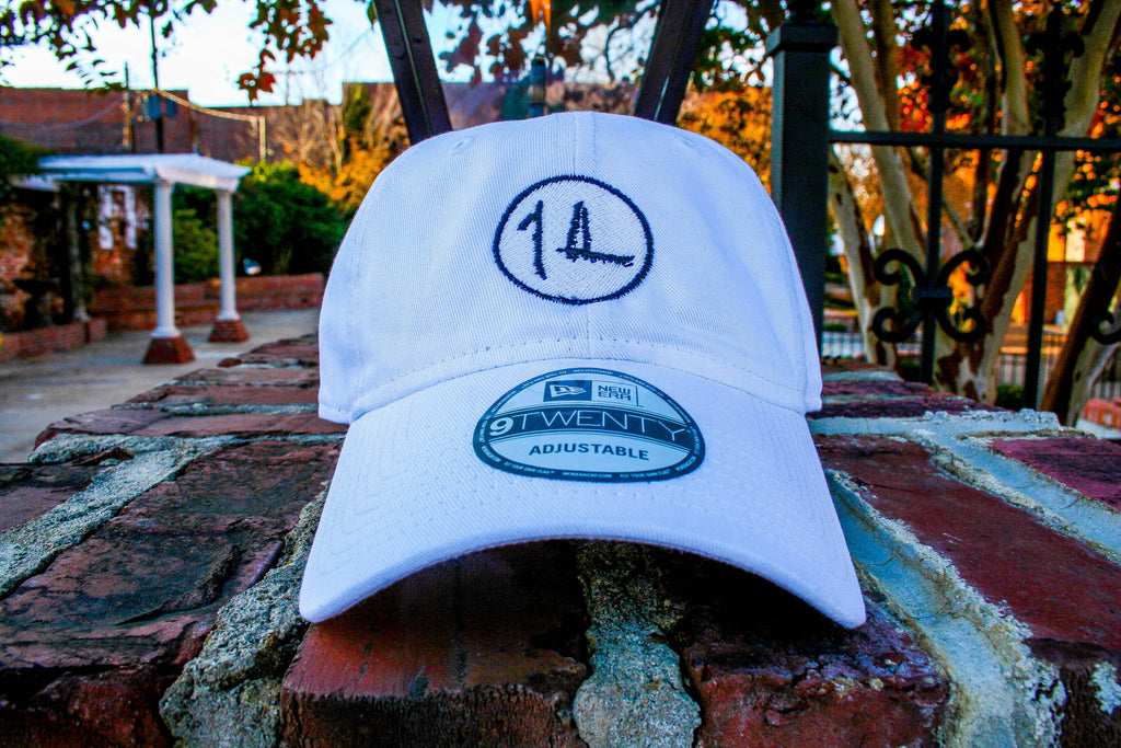 White Adjustable Original Logo Patch Hat