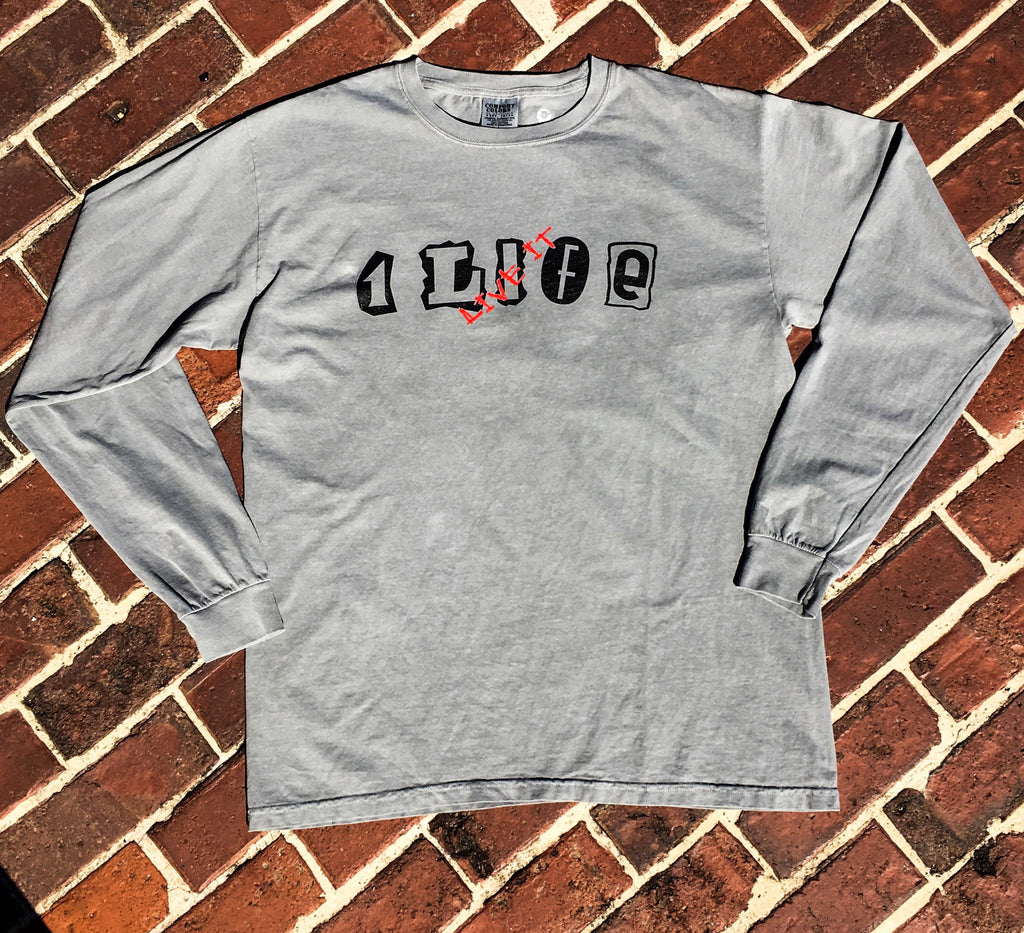 Grey Long Sleeve Limited Edition Tee