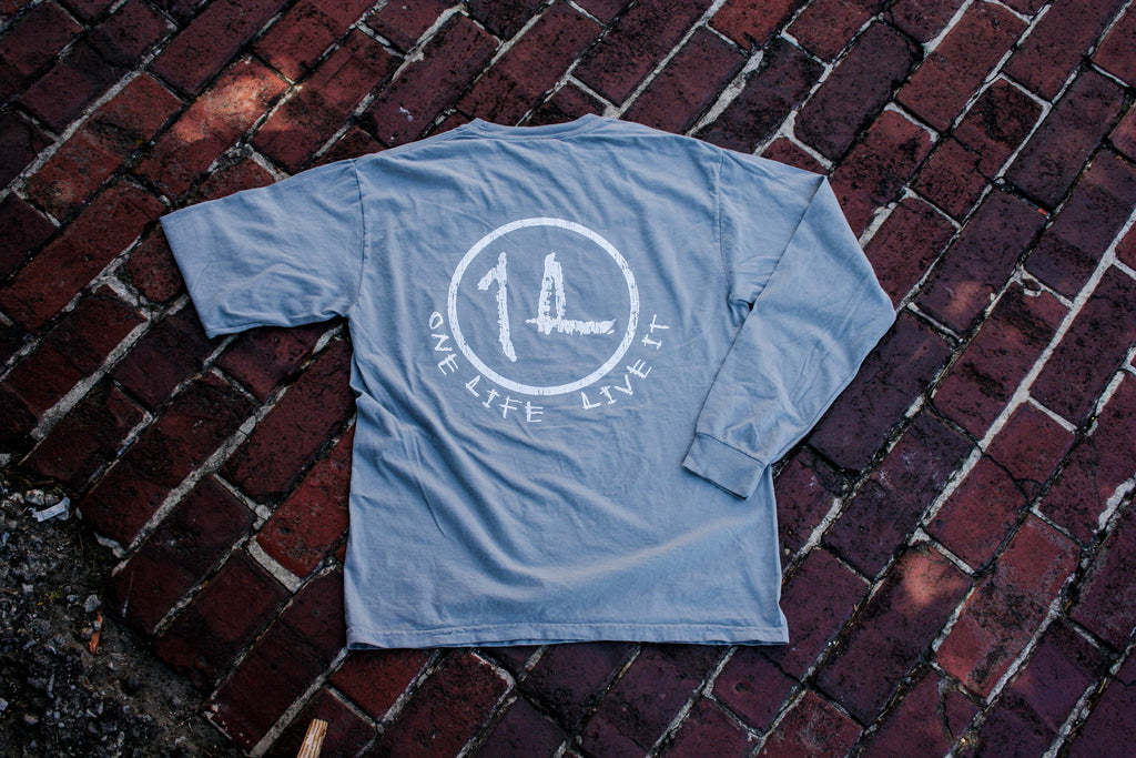 Granite Long Sleeve Original Logo Tee