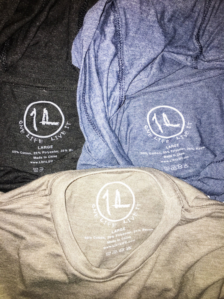 Venetian Grey Arrow Logo Short Sleeve Tee