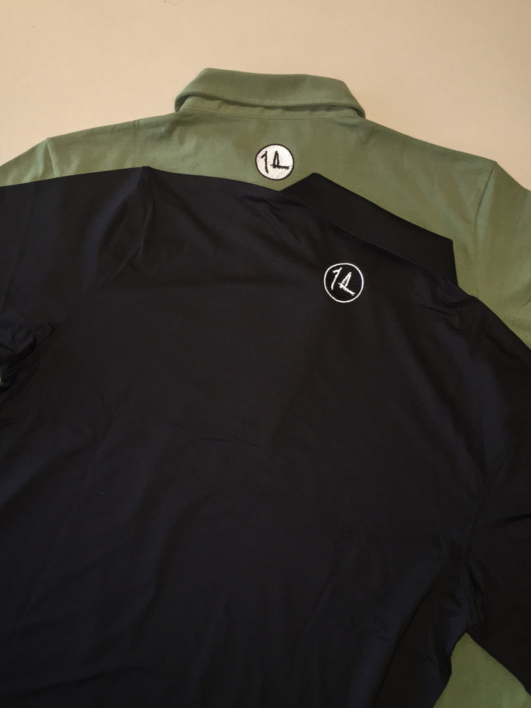 1 Life Logo Short Sleeve Golf Shirt