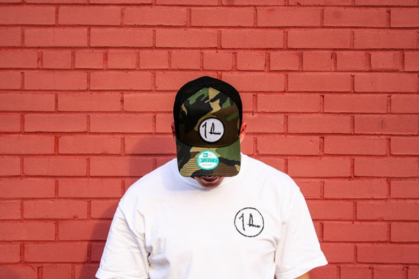 Camo Original Logo Patch Trucker Hat