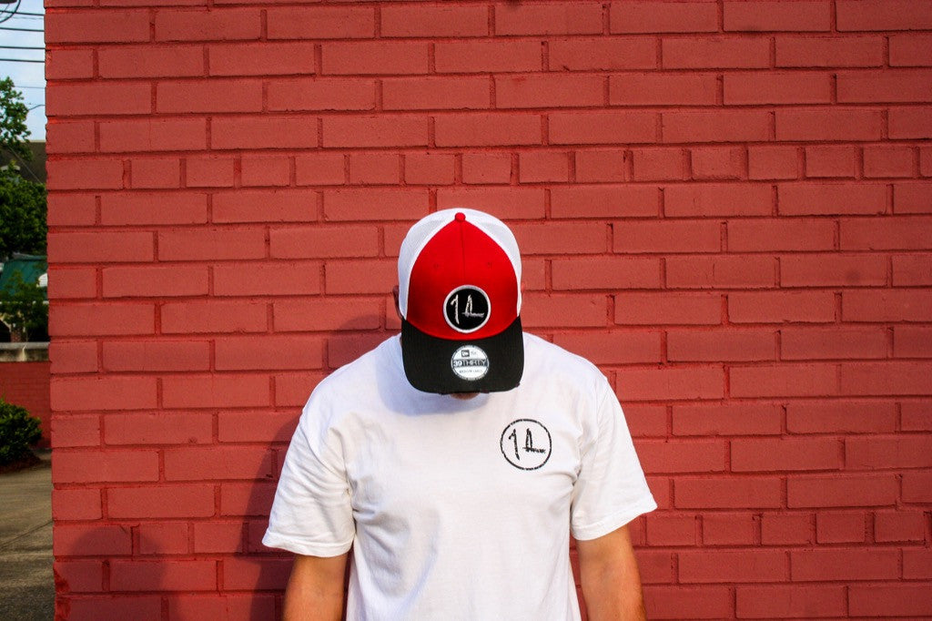 Red/White Original Logo Vintage Hat